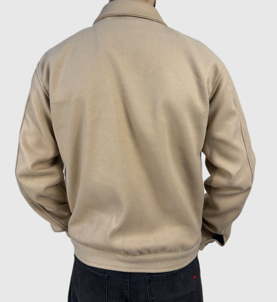 Surchemise Homme Épaisse Hiver– Style Cachemire – Beige