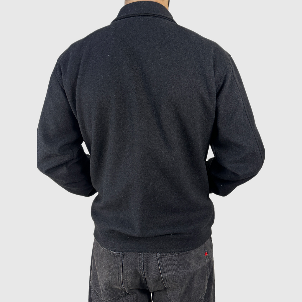 Surchemise Homme Hiver – Épaisse Style Cachemire – Noir