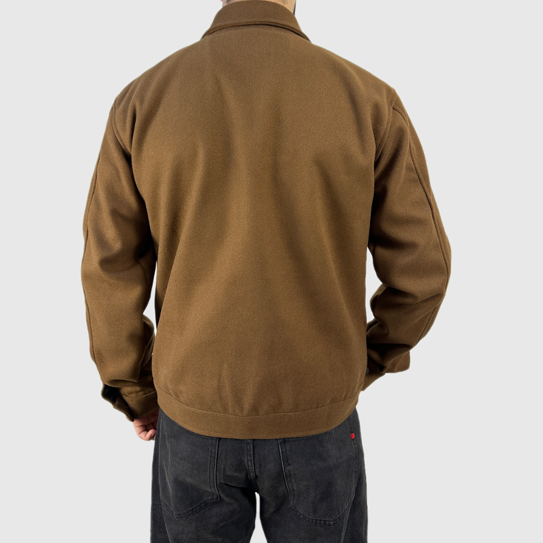 Surchemise Homme Épaisse Hiver – Style Cachemire – marron