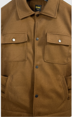 Surchemise Homme Épaisse Hiver – Style Cachemire – marron