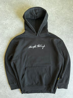 Sweat à capuche oversize – Simple Things (Noir)