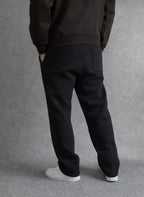 Pantalon de survêtement ample noir Corleone – 100 % coton