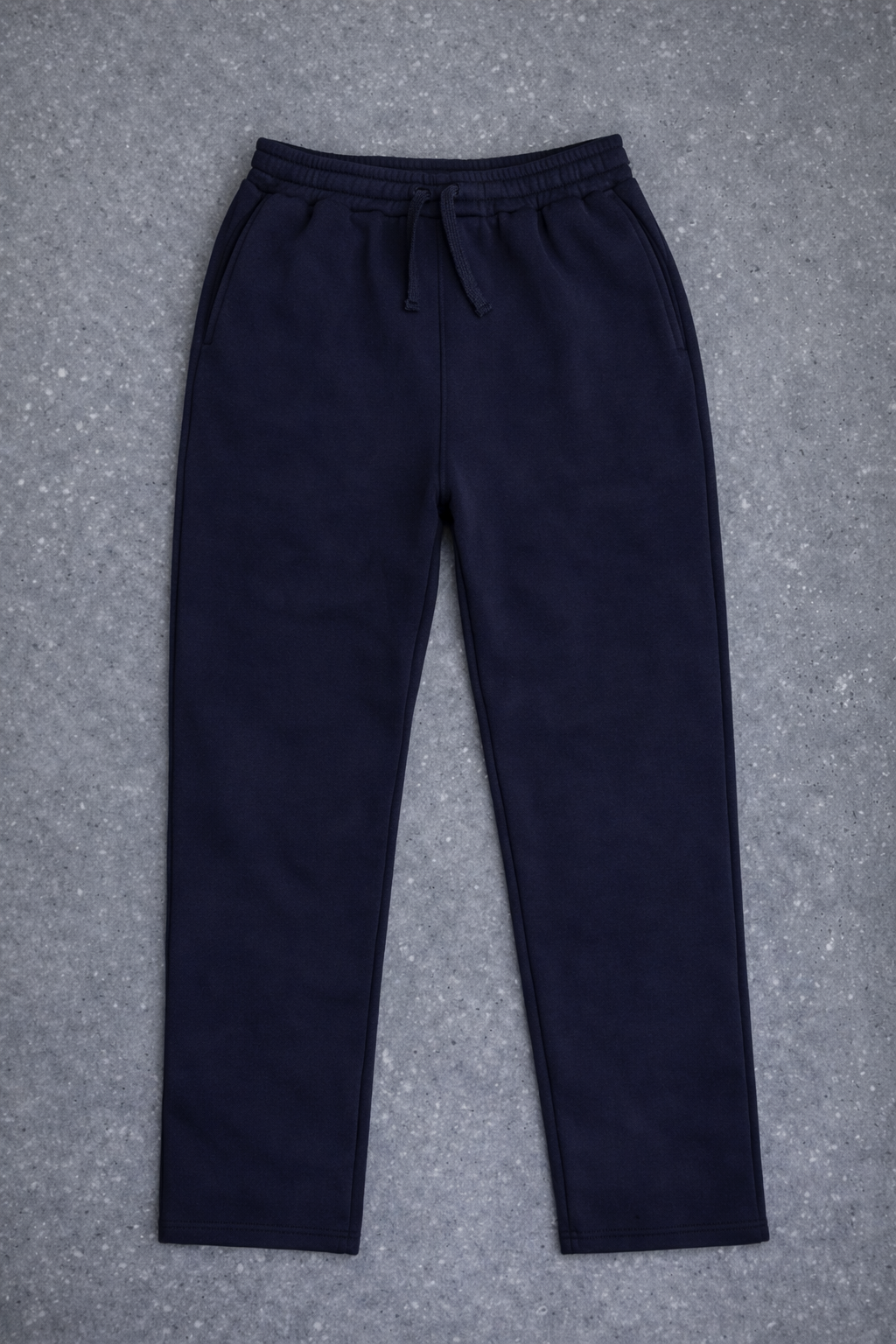 Pantalon de survêtement ample bleu marine Corleone – 100 % coton