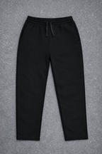 Pantalon de survêtement ample noir Corleone – 100 % coton