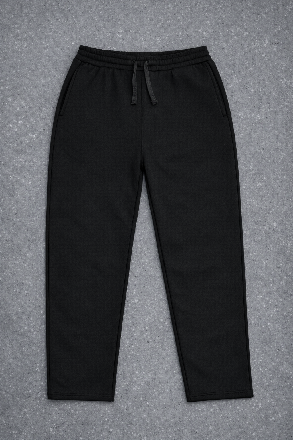 Pantalon de survêtement ample noir Corleone – 100 % coton