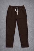 Pantalon de survêtement ample marron Corleone – 100 % coton