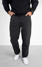 Men’s Straight Fit Denim Jeans (Black)