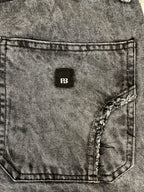 Men’s Baggy Jeans – Straight Fit (Washed Grey)