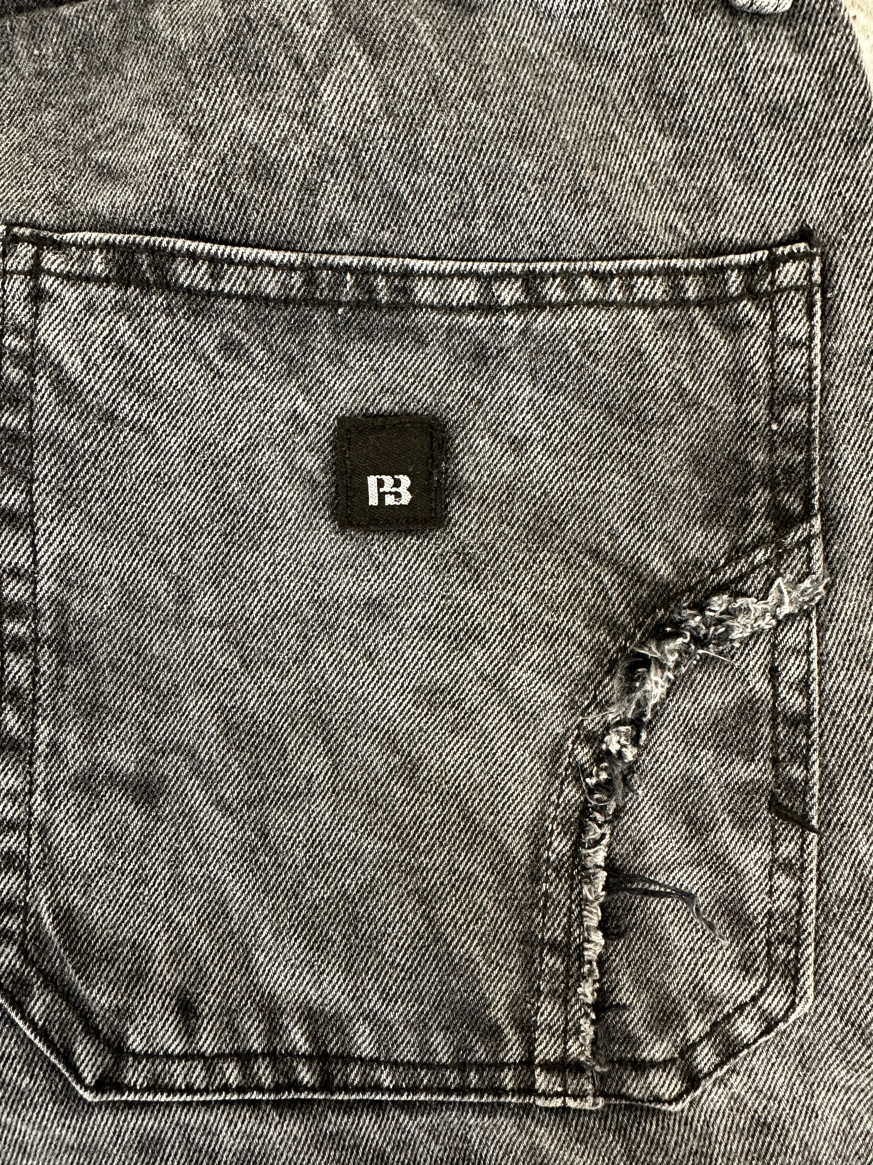 Men’s Baggy Jeans – Straight Fit (Washed Grey)