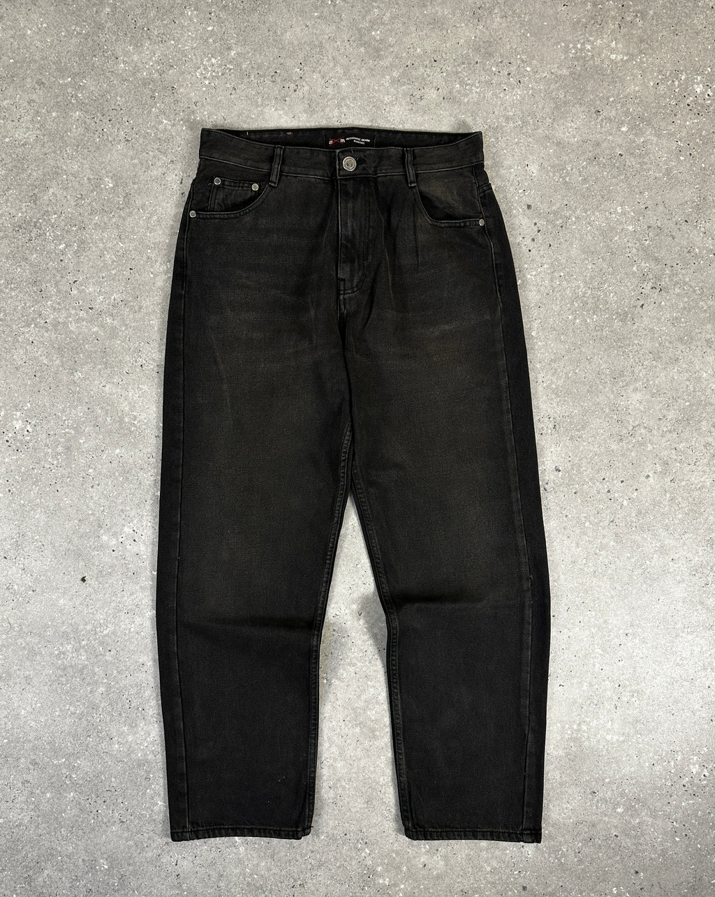 Men’s Straight Fit Denim Jeans (Black)
