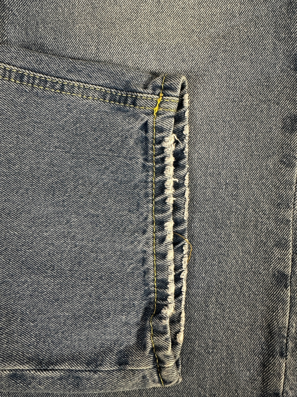 Jean ample pour homme (bleu clair délavé)