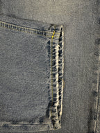 Jean ample pour homme (bleu clair délavé)