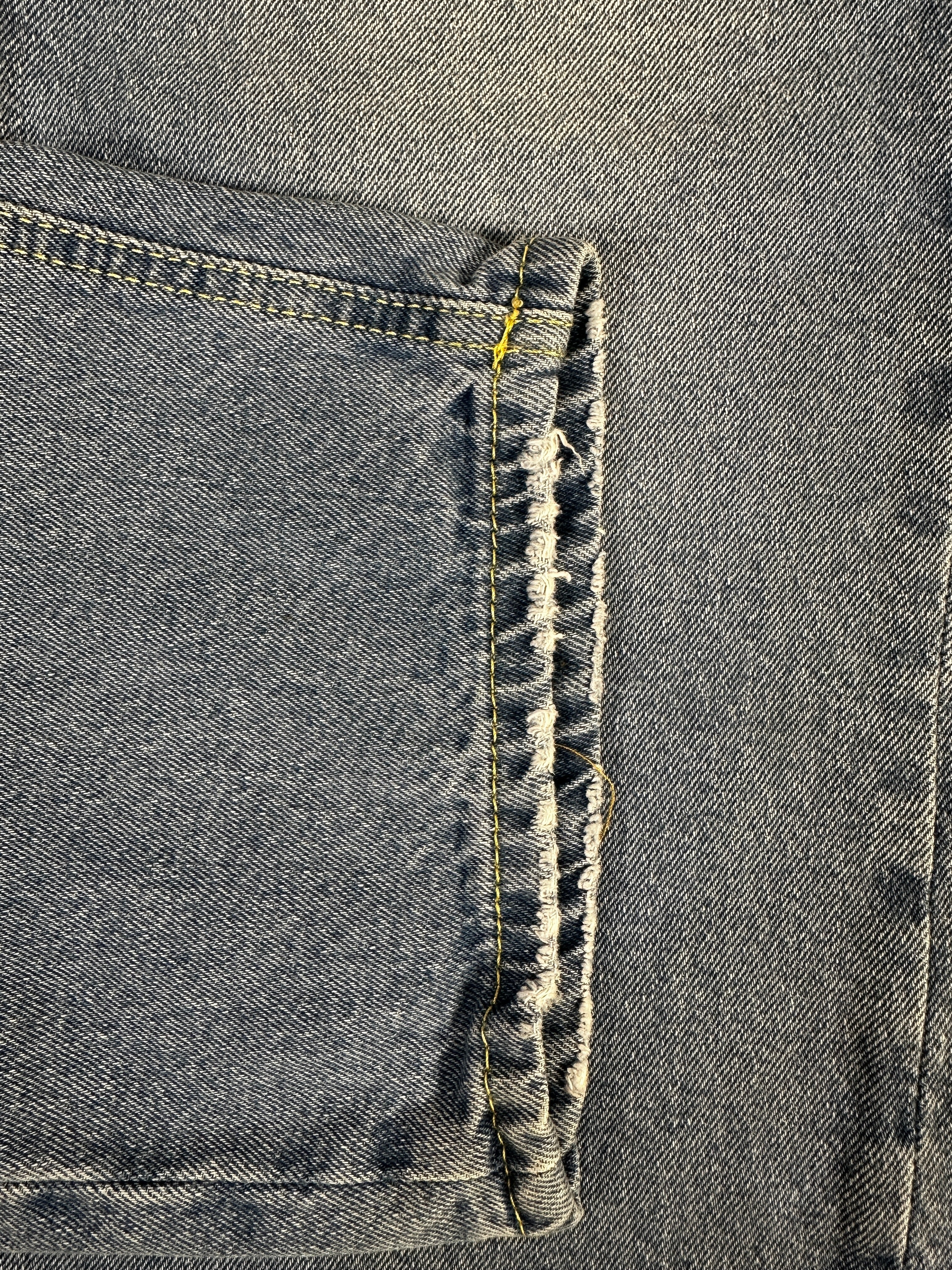 Jean ample pour homme (bleu clair délavé)