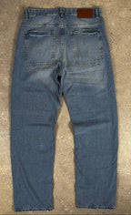 Jean ample pour homme (bleu clair délavé)