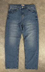 Jean ample pour homme (bleu clair délavé)