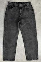 Men’s Straight Fit Denim Jeans (Dark Grey)