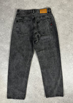 Men’s Straight Fit Denim Jeans (Dark Grey)