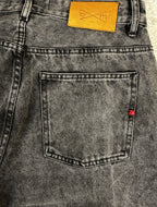 Men’s Straight Fit Denim Jeans (Dark Grey)