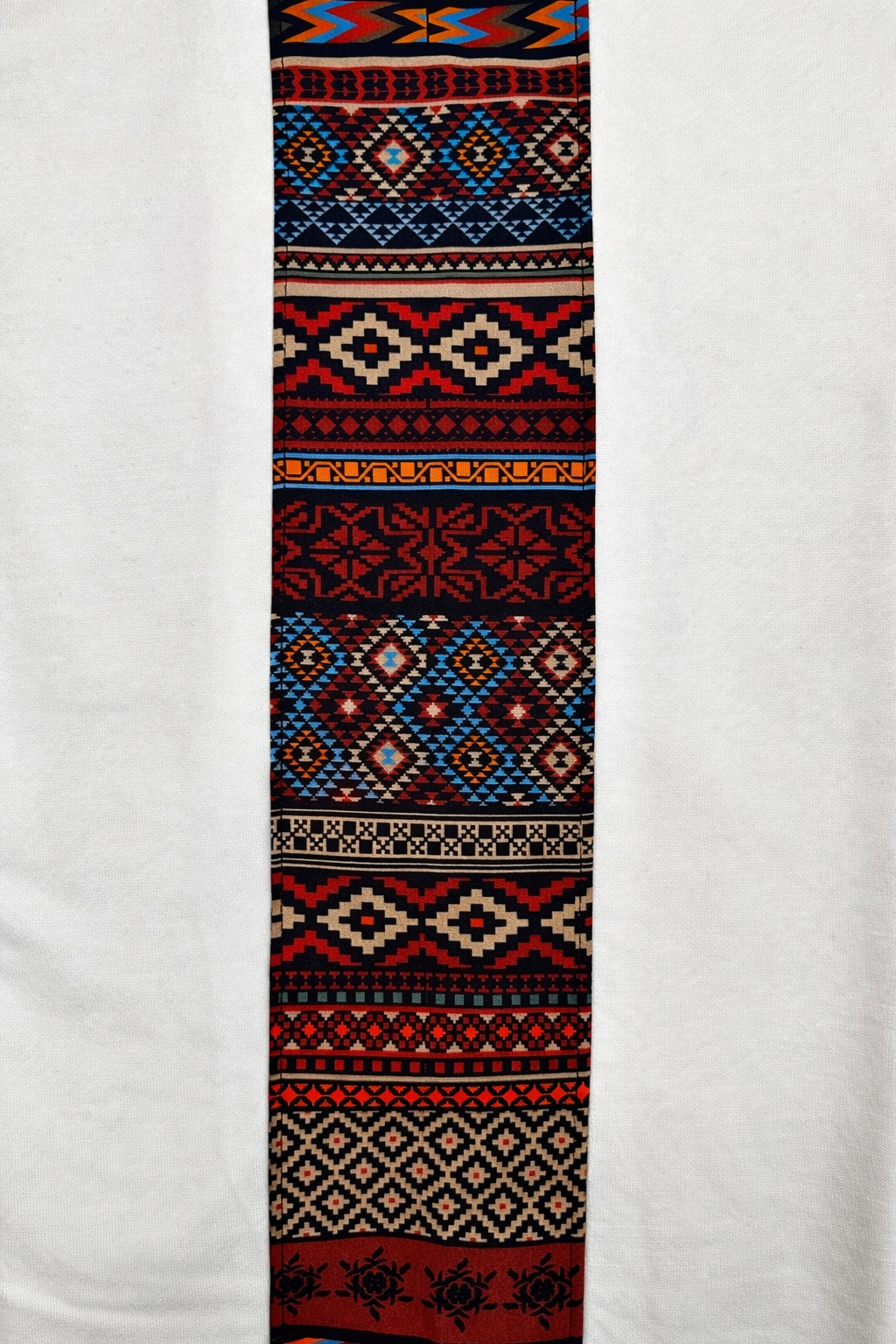 Corleone White Baggy Sweatpants with Signature Side Design