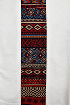 Corleone White Baggy Sweatpants with Signature Side Design